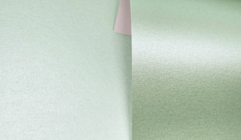 Mint Green Pure Pearl Single Sided Card 300gsm