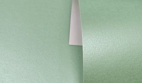 Sage Green Pure Pearl Single Sided Card 300gsm