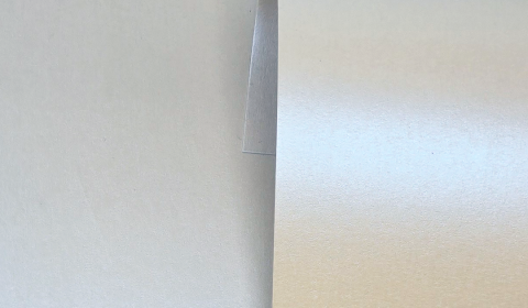Glaze Blue Pure Pearl Double Sided Card 300gsm
