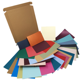 Mystery Box of 50 Card Blanks with White Envelopes