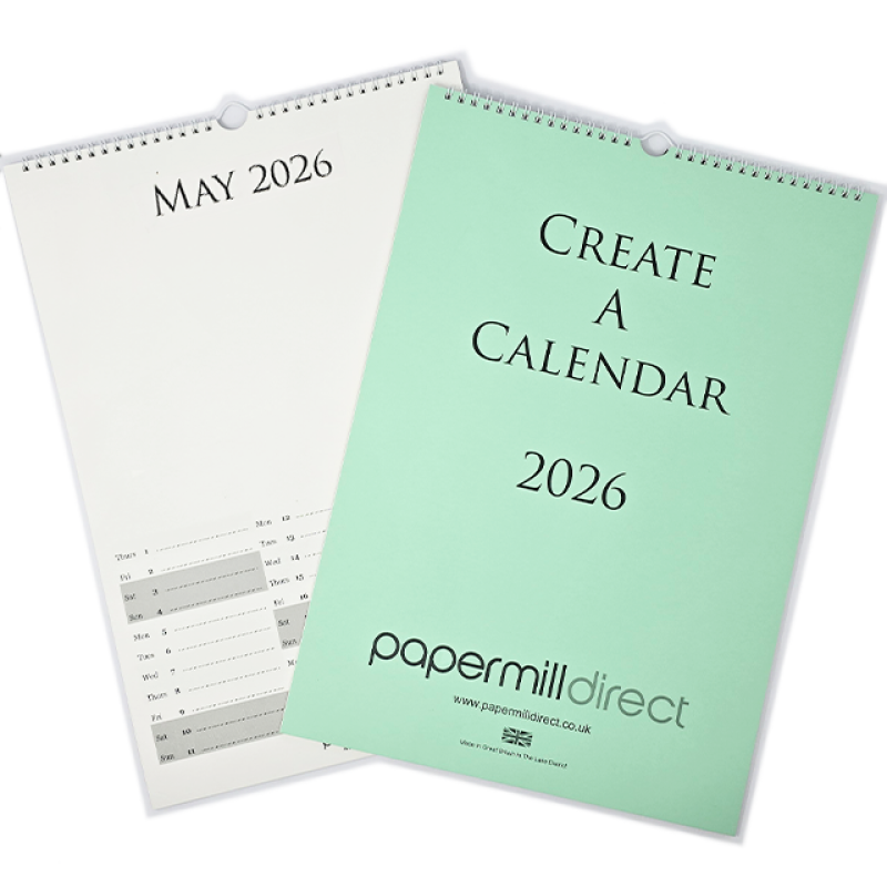 Papermill Direct 2026 CreateACalendar
