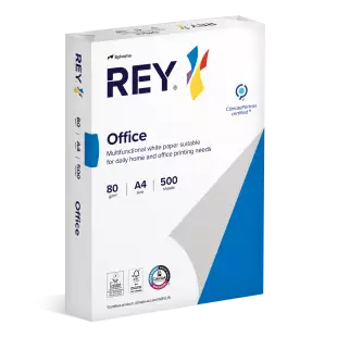A4 (210x297mm) Rey Office 80gsm | 500 Sheets