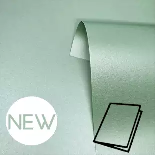 Sage Green Pure Pearl Card Blanks Double Sided 300gsm