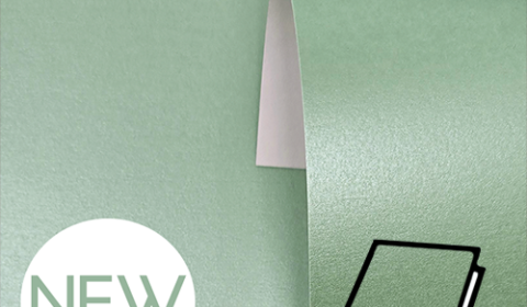 Sage Green Pure Pearl Card Blanks One Sided 300gsm