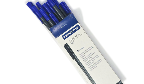 Staedtler Triplus Fineliner Pens Pack of 10- Blue