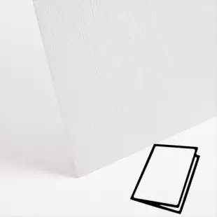 Extra White Linen Card Blanks 250gsm