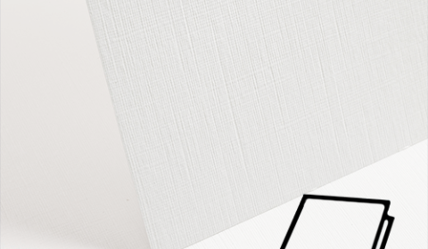 Extra White Linen Card Blanks 250gsm