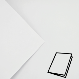 Premium White One Side Coated Board Card Blanks 300gsm