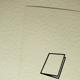 New Ivory Hammered Card Blanks 250gsm