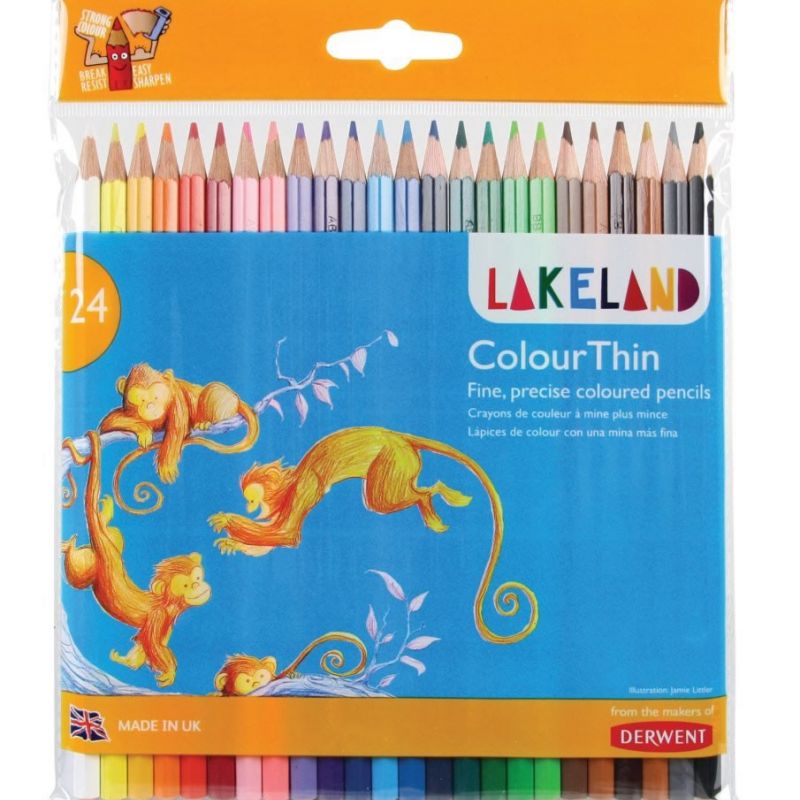 Derwent Lakeland Colourthin Colouring Pencils