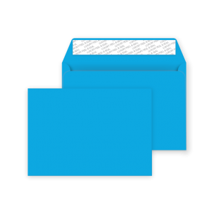 Papermilldirect C6 Peel and Seal Envelope - Caribbean Blue Papermilldirect C6 Peel and Seal Envelope - Caribbean Blue