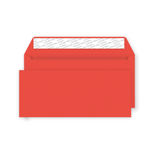 Papermilldirect DL Peel and Seal Envelope - Pillar Box Red Papermilldirect DL Peel and Seal Envelope - Pillar Box Red