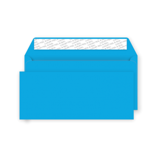 Papermilldirect DL Peel and Seal Envelope - Caribbean Blue Papermilldirect DL Peel and Seal Envelope - Caribbean Blue