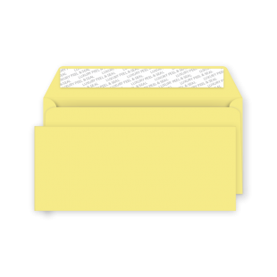 Papermilldirect DL Peel and Seal Envelope - Lemon Yellow Papermilldirect DL Peel and Seal Envelope - Lemon Yellow