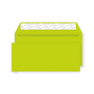 Papermilldirect DL Peel and Seal Envelope - Acid Green Papermilldirect DL Peel and Seal Envelope - Acid Green