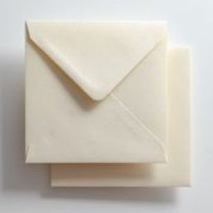 Luxury Square Envelopes - Pearlised Ivory Luxury Square Envelopes - Pearlised Ivory