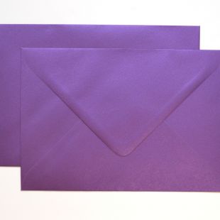 Lustre Print Royal C6 Envelopes - Pearlised Boysenberry Lustre Print Royal C6 Envelopes - Pearlised Boysenberry