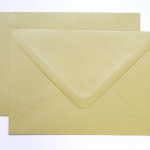 Lustre Print Silver C6 Envelopes - Pearlised Amarillo Lustre Print Silver C6 Envelopes - Pearlised Amarillo