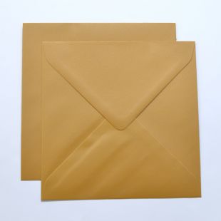 Lustre Print Silver Square Envelopes - Pearlised Amber Lustre Print Silver Square Envelopes - Pearlised Amber