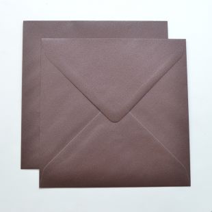 Lustre Print Silver Square Envelopes - Pearlised Bon Bon Lustre Print Silver Square Envelopes - Pearlised Bon Bon