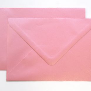 Lustre Print Silver C6 Envelopes - Pearlised Persian Pink Lustre Print Silver C6 Envelopes - Pearlised Persian Pink