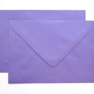 Lustre Print Silver C6 Envelopes - Pearlised Plum Lustre Print Silver C6 Envelopes - Pearlised Plum