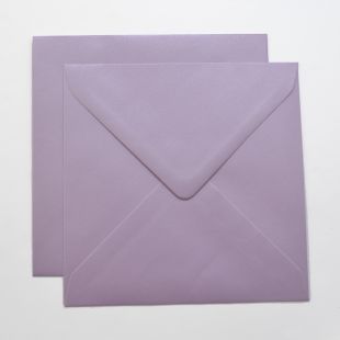 Lustre Print Silver Square Envelopes - Pearlised Tea Rose Lustre Print Silver Square Envelopes - Pearlised Tea Rose