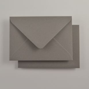 Luxury C6 Envelopes - Colours Smoke Grey Luxury C6 Envelopes - Colours Smoke Grey