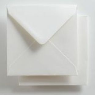 Luxury Square Envelopes - Pearlised Ultra White Luxury Square Envelopes - Pearlised Ultra White