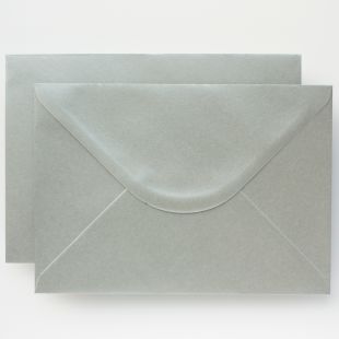 Luxury C7 Envelopes - Metallic Silver Luxury C7 Envelopes - Metallic Silver