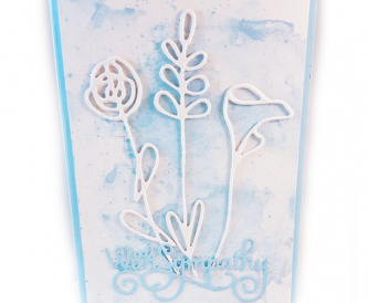 With Sympathy Card