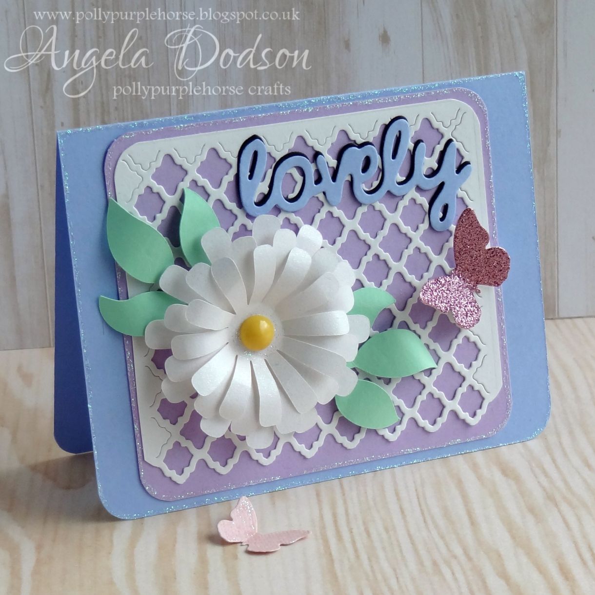 Lovely Floral Card Step By Step Tutorial