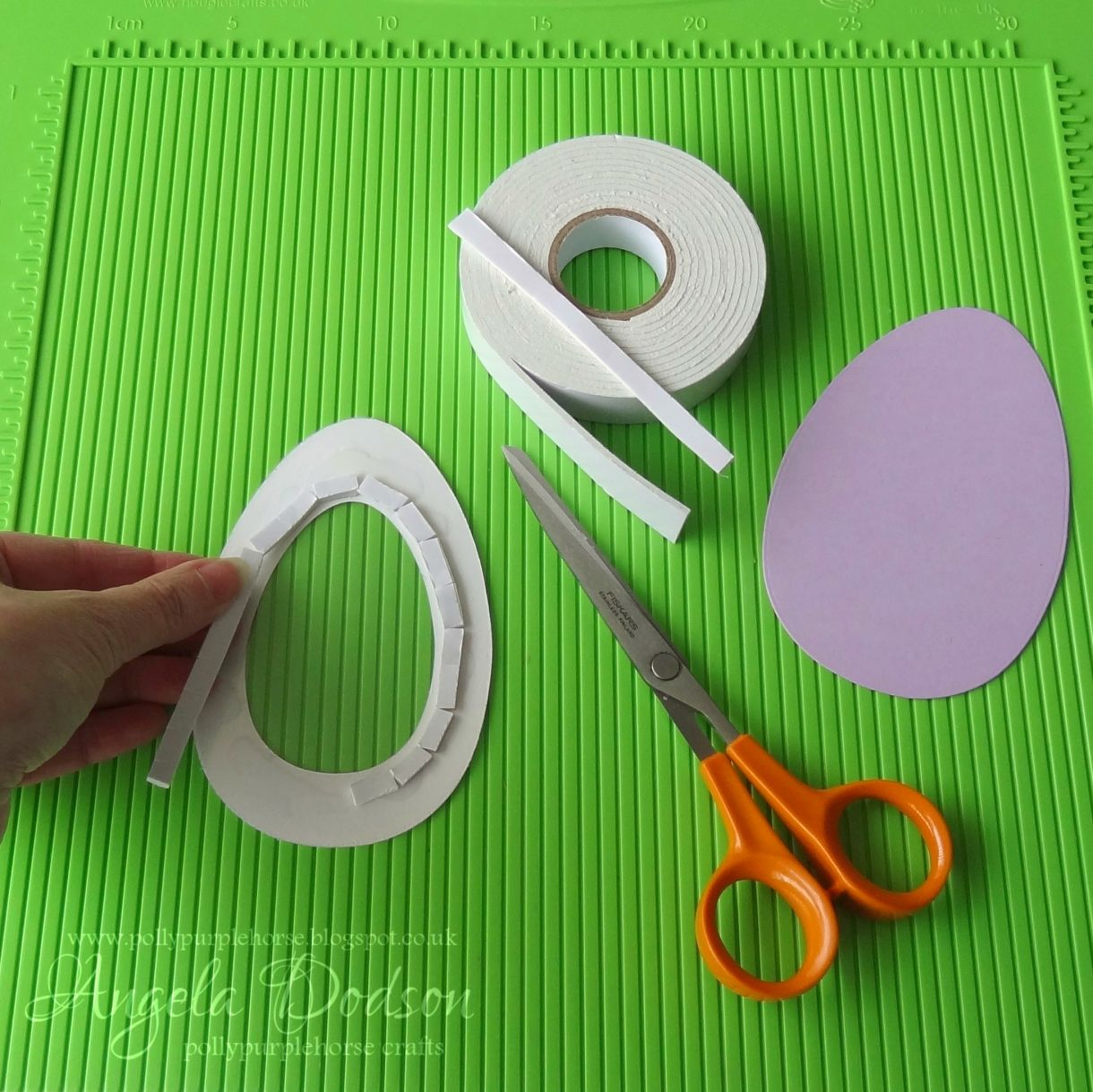 How to Make Easter Shaker Cards Making Easter Egg Cards