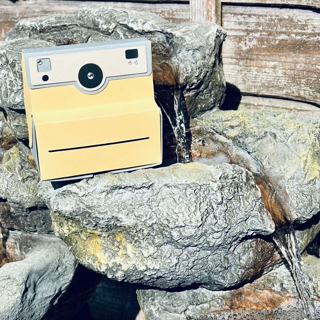 Cricut Camera Box 3D Project