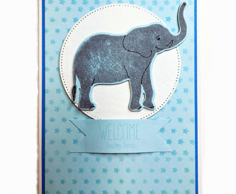 Baby Boy Card