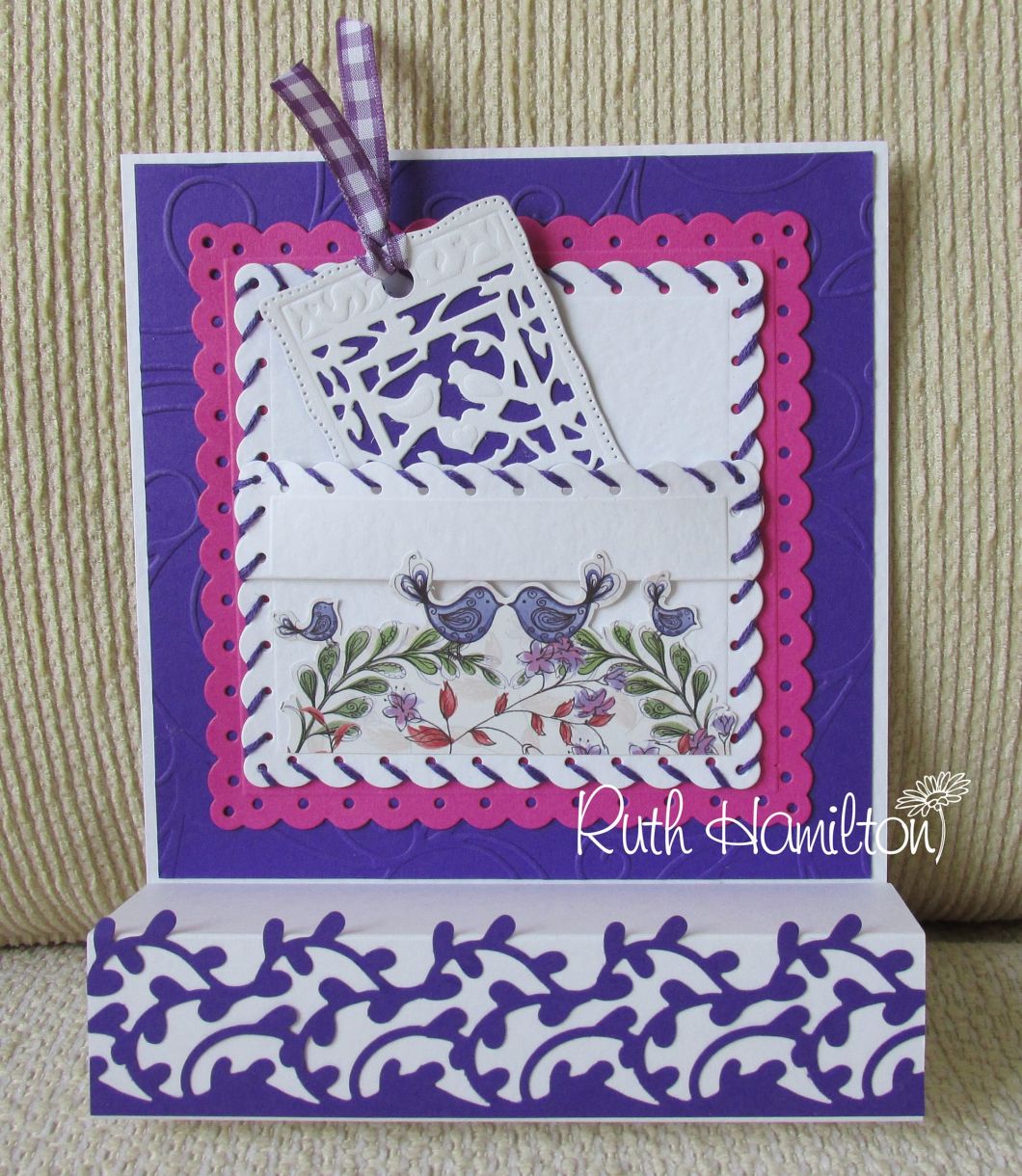 How To Make A 3d Card Which Folds Flat