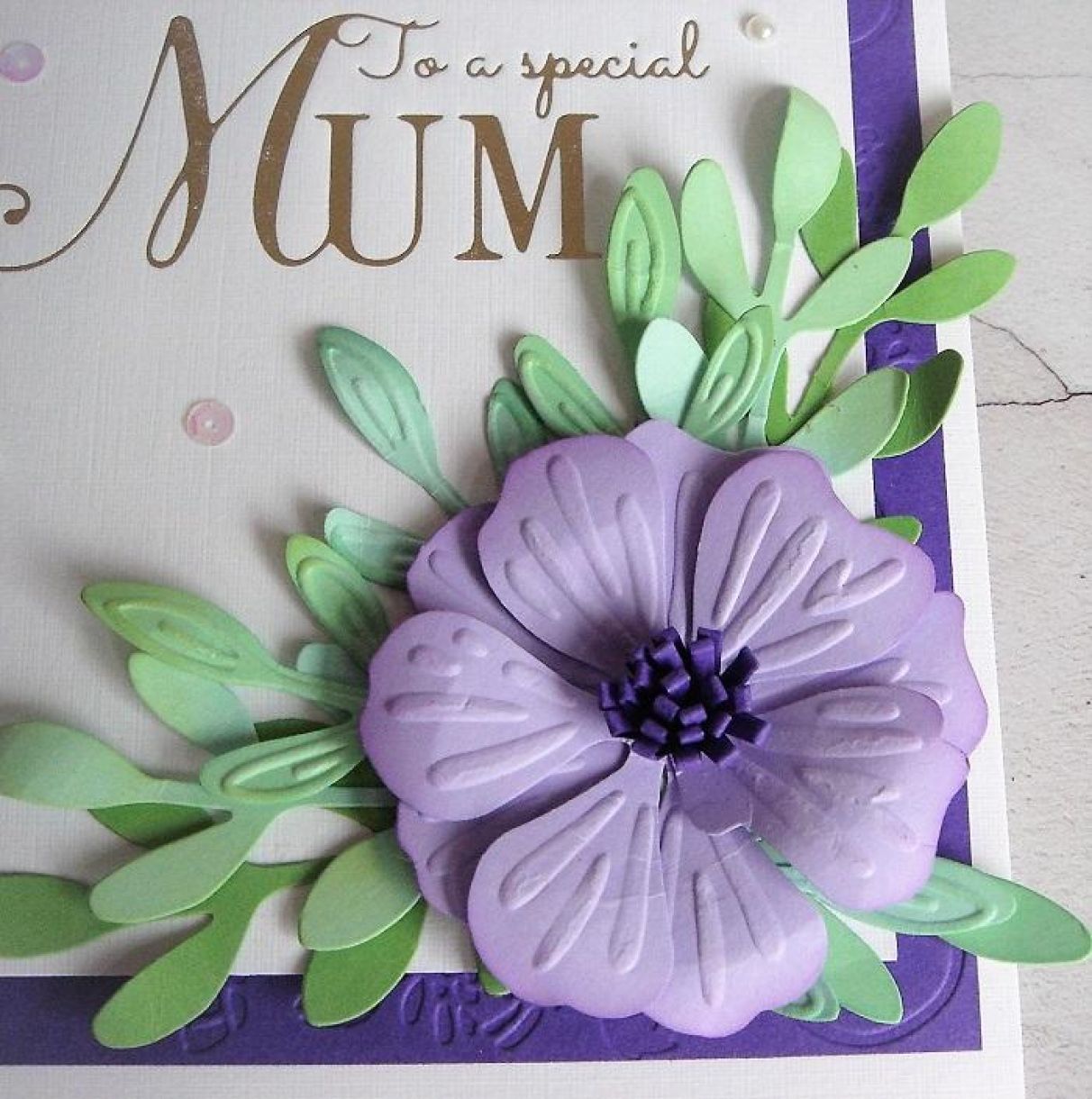 Flower Cards For Mum