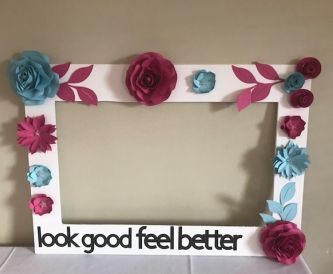 A Look Good Feel Better Selfie Frame