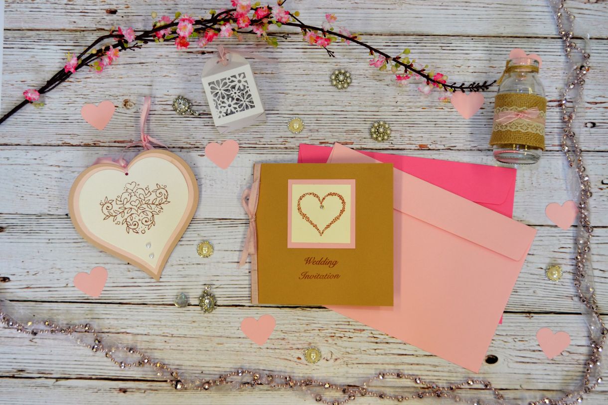 Wedding Invitation Stamps - beautiful new heart designs exclusive…