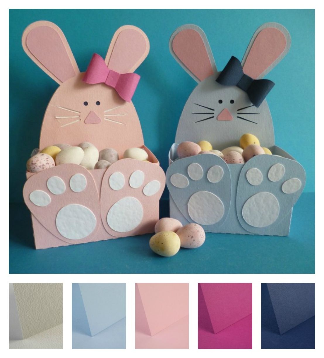 Easter Bunny Gift Boxes Crafting Easter Gift Boxes