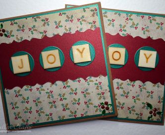 Joy Scrabble Card Nm 13