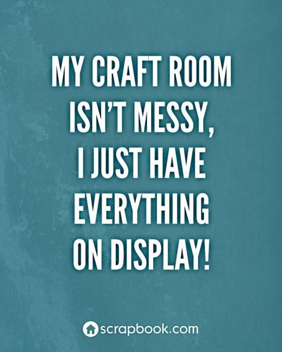 Craft Room Humour!