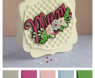 Project - Mothers Day Card using the Cricut Explore