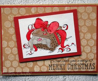 Traditional with a Twist- Christmas Card