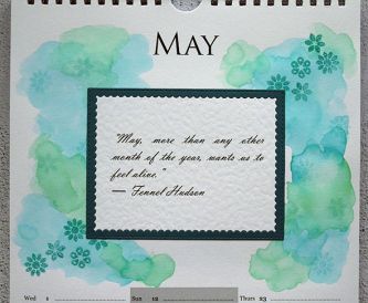 Nicole Calendar Page May 2