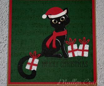 Cute Cat Christmas Card