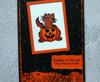 Halloween Birthday Card
