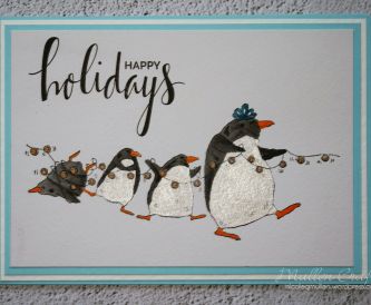 Penguin Christmas Card