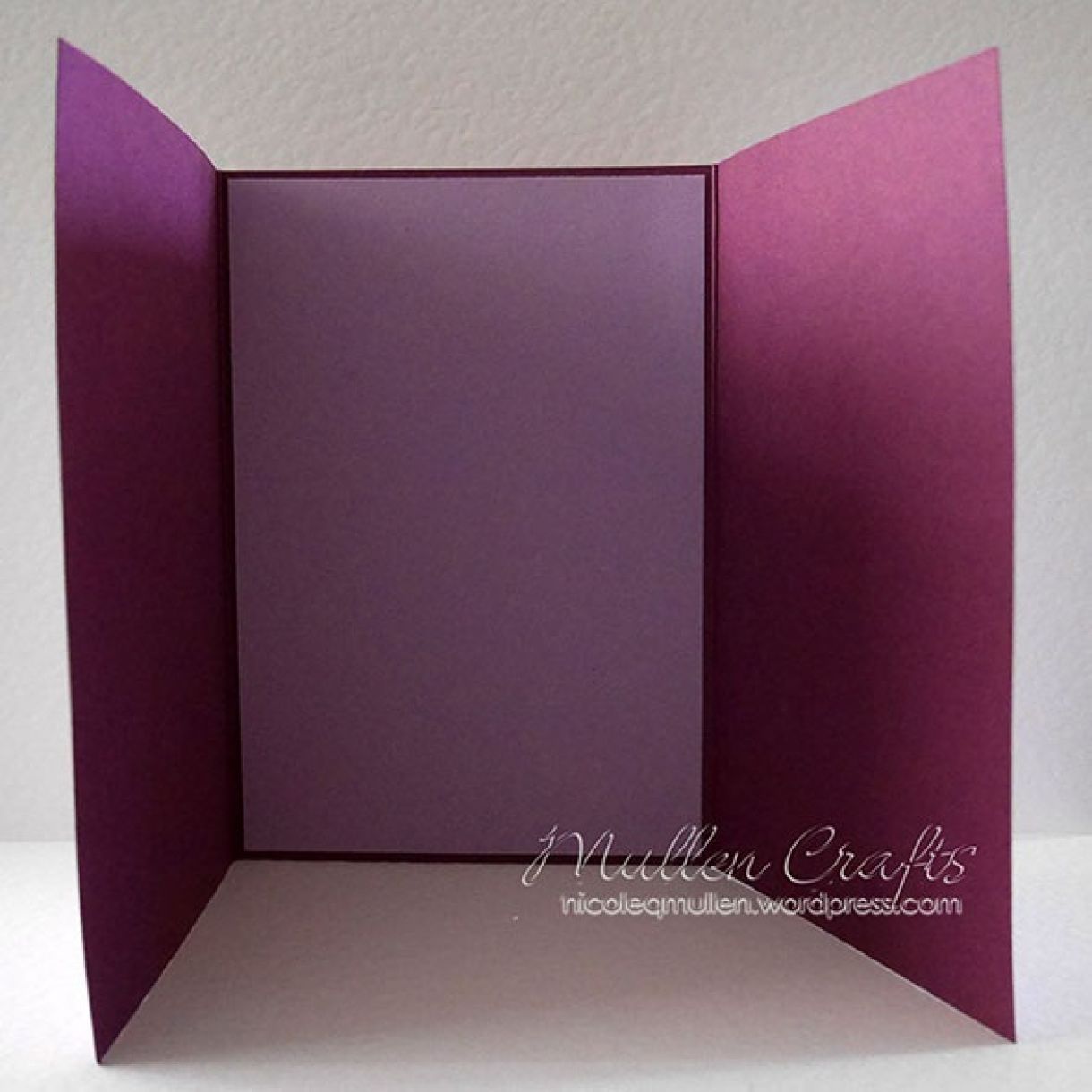 Hows To Make A Trifold Birthday Card