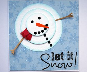 Let it Snow Card
